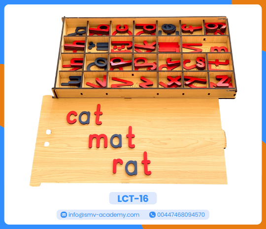 صندوق الحروف الإنجليزية MDF